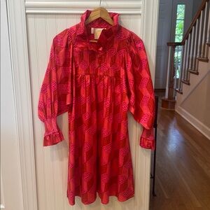 Emily McCarthy Patterned Mini Dress - NWOT